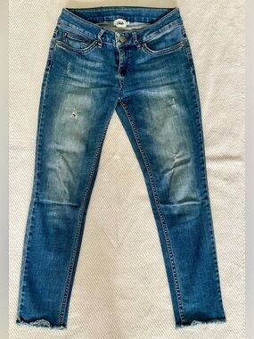 Beymen Club Comfort Women’s Distressed Blue Skinny Jeans - Medium Wash - Size 26